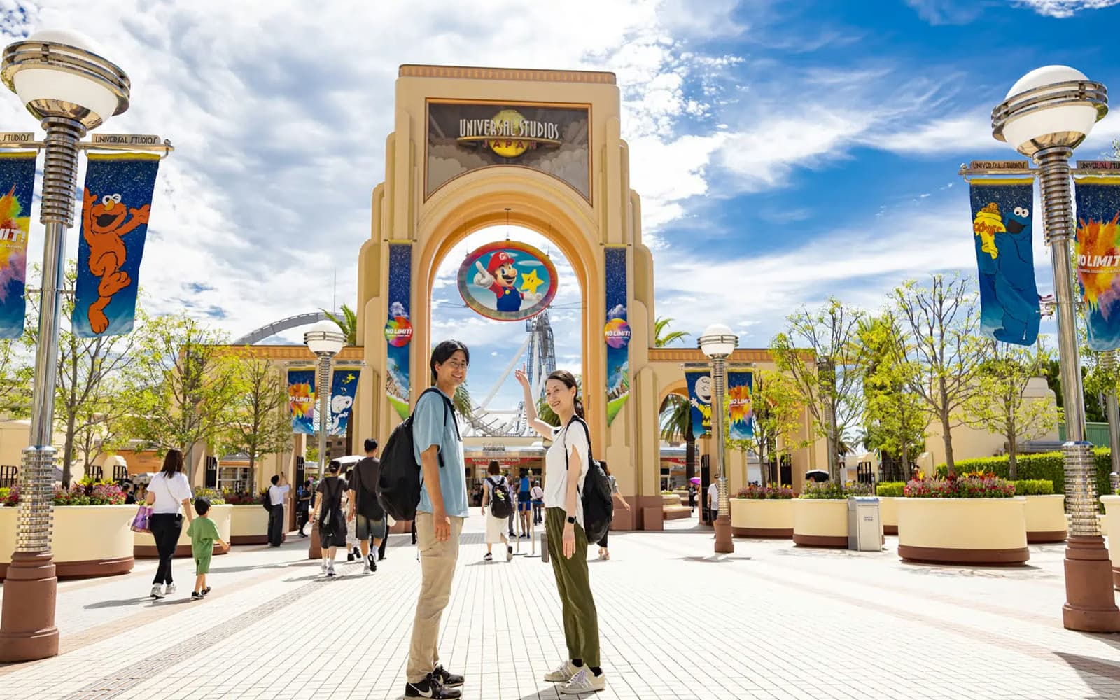 USJ Entry Ticket Universal Studios Japan hero image with park guests