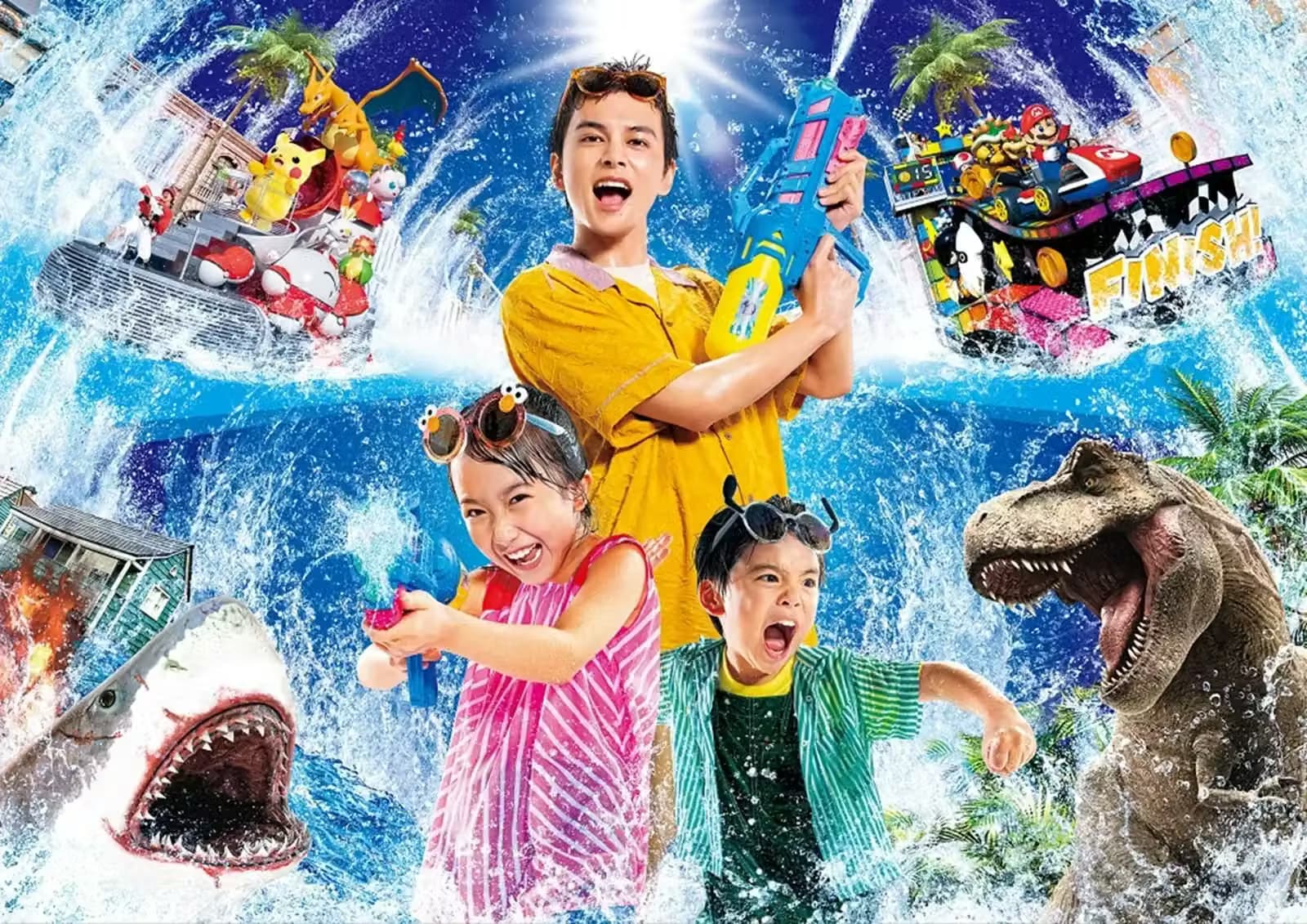 Entry + Express 4 Universal Studios Japan hero image with park guests