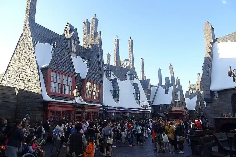 Wizarding World of Harry Potter area at Universal Studios Japan